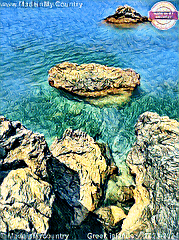 MadeinMycountry Aegean sea of Greece. Cyprus and the Greek islands 
